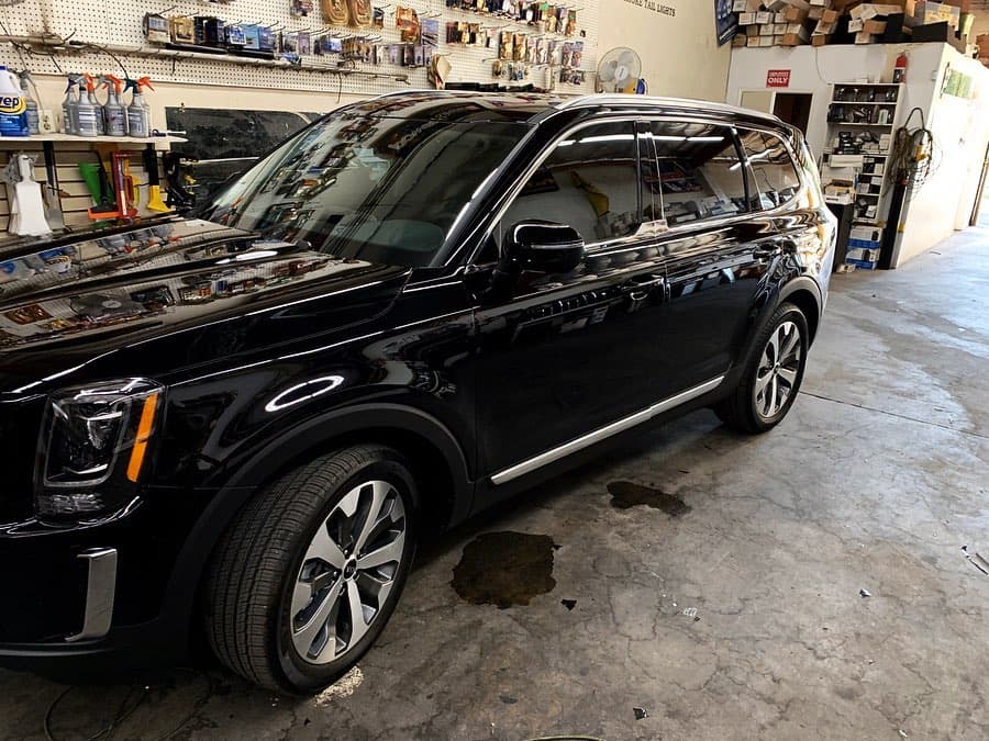 The original Jen & JJ Tint Shop workspace