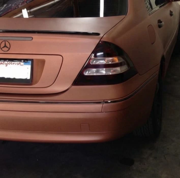 Tail light tint on Mercedes-Benz
