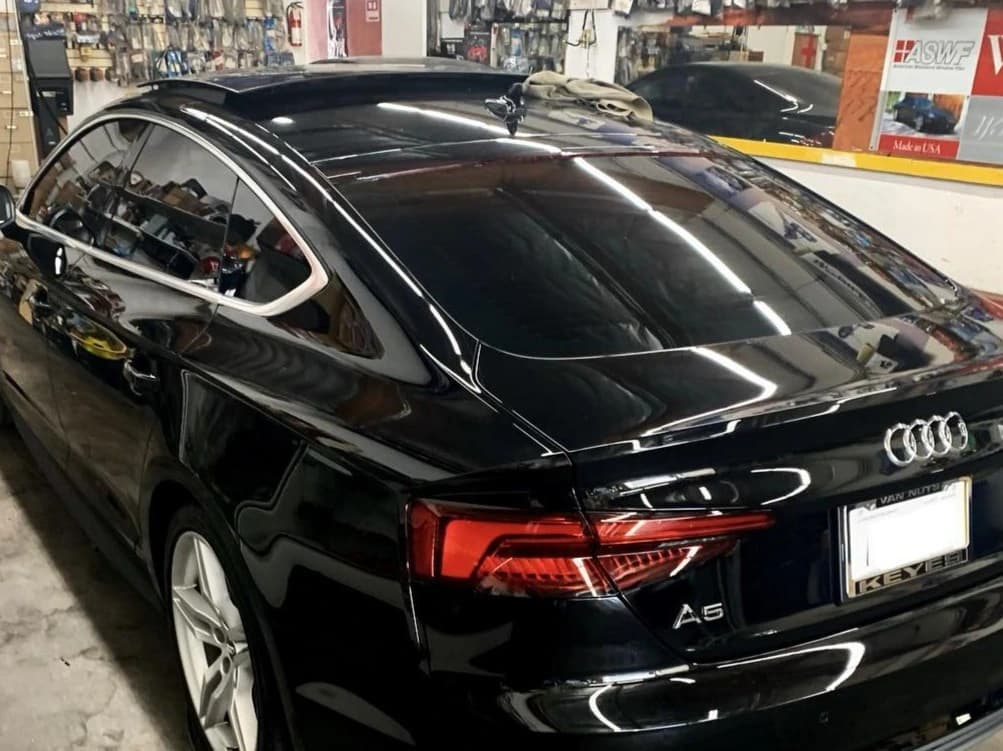Tinted Rear window on Audi