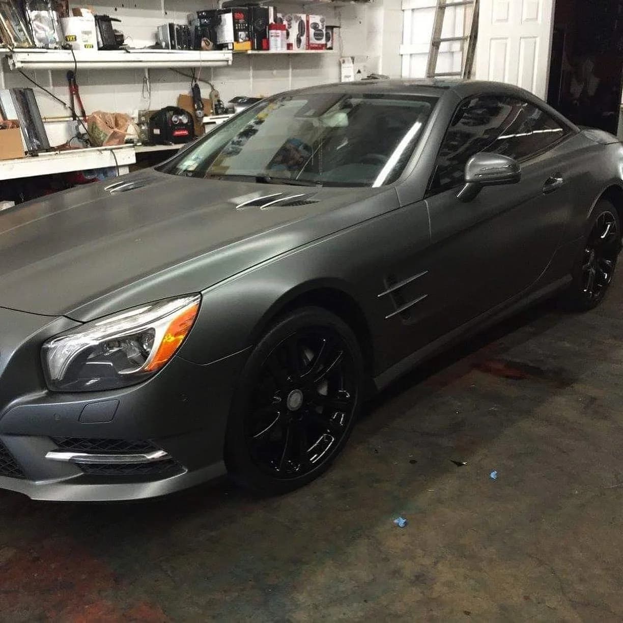 Rim Painting on Mercedes-Benz