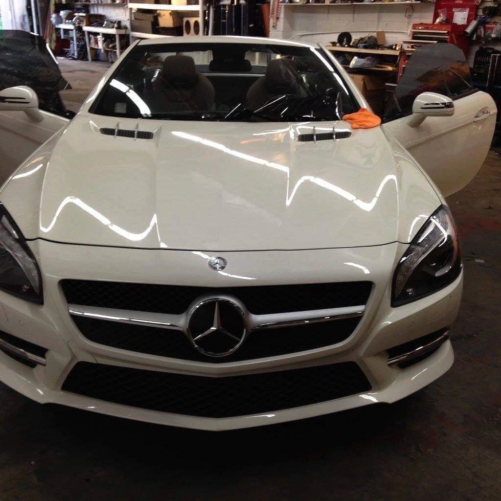 Mercedes-Benz with premium tint — a testament to quality