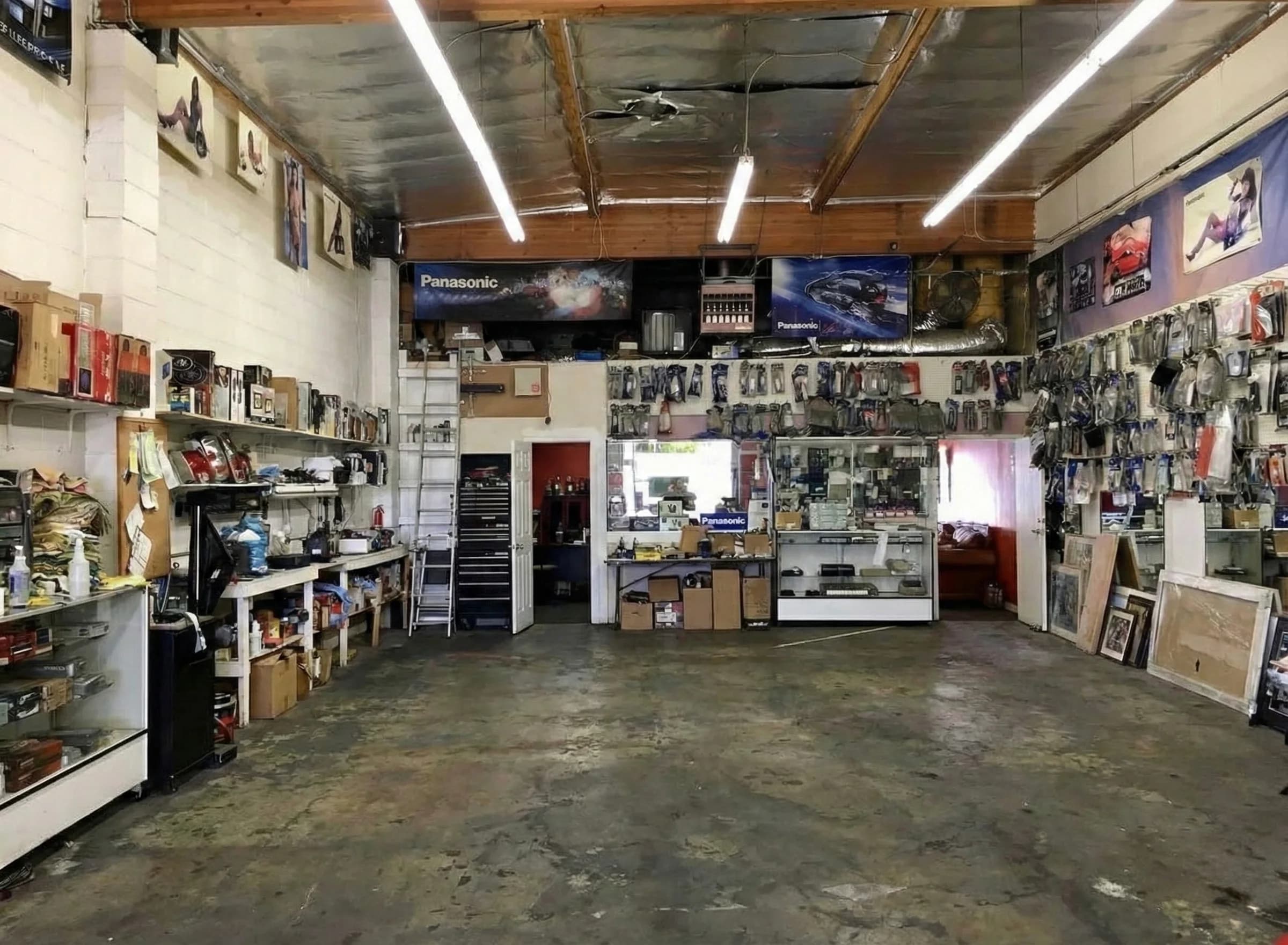 Inside Jen & JJ Tint Shop